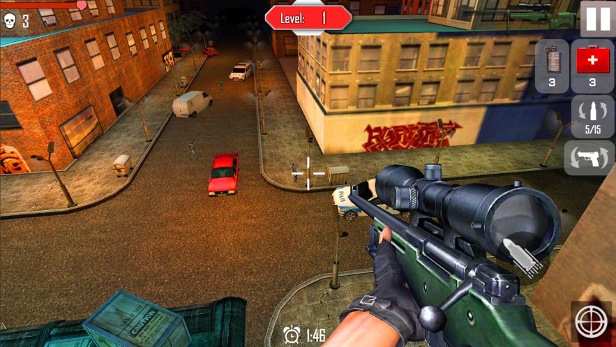 狙击手反恐射击城市猎人游戏中文版3
