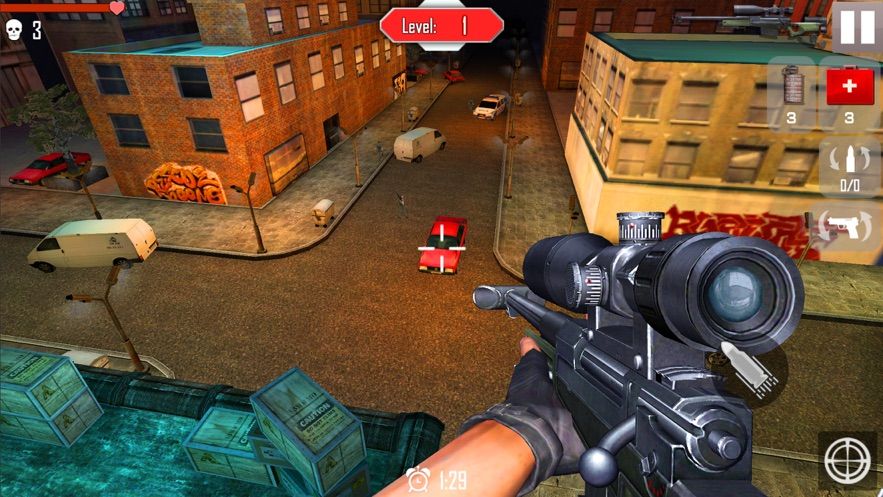 狙击手反恐射击城市猎人游戏中文版1