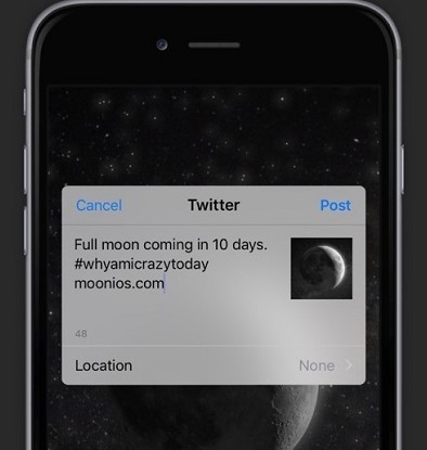 MOON app