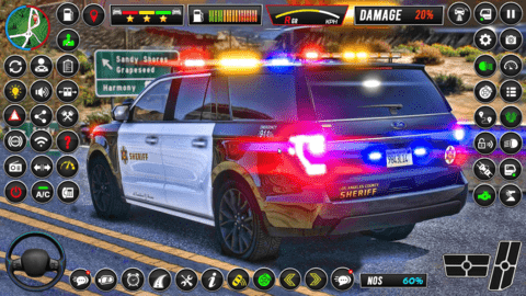 警车游戏追车游戏（Police Car Game Car Chase Game）2