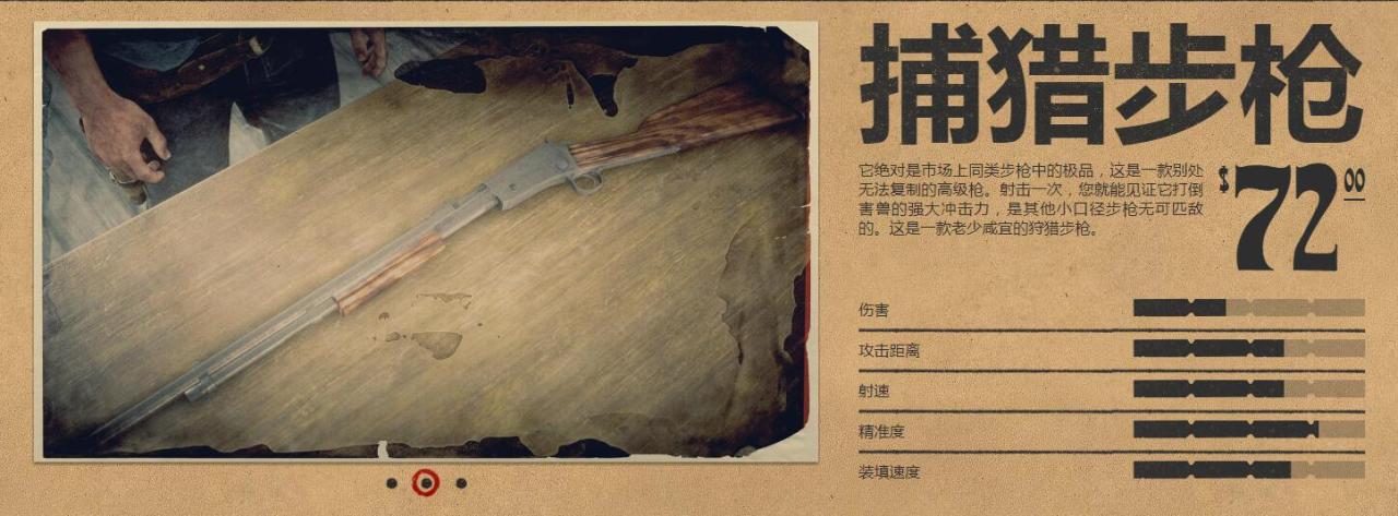 荒野大镖客2特殊武器收集,荒野大镖客2基本枪械武器获取途径