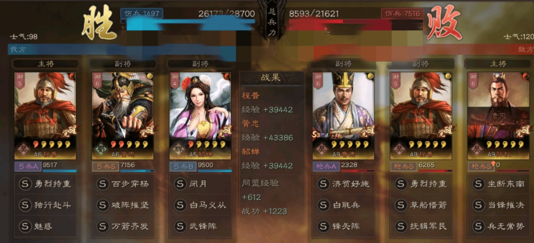 程普黄忠组武锋阵,三国志战略版武锋黄忠有多强